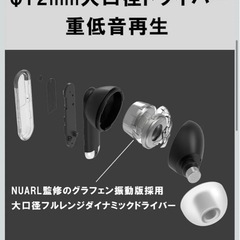 (nb)Audio SkeLeTon II ワイヤレスイヤホン 新品未使用の画像