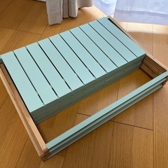 木製ラック　折りたたみの画像