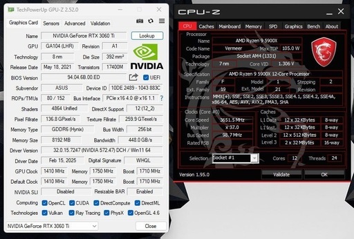 「11月20日まで」【高性能ゲーミングPC（自作）】 Ryzen 9 5900X RTX 3060Ti