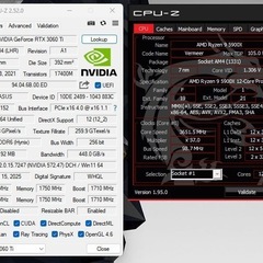 「11月20日まで」【高性能ゲーミングPC（自作）】 Ryzen 9 5900X RTX 3060Tiの画像