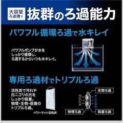 （1回のみ使用）濾過器 GEX ジェックス 簡単ラクラクパワーフィルター Sの画像