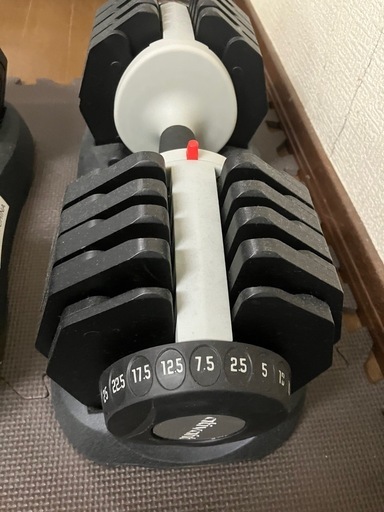 ダンベル25kg 2セット、ベンチセット
