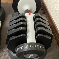 ダンベル25kg 2セット、ベンチセットの画像
