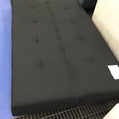 ★リユースのサカイ横浜南店★YM1555 IKEA ソファベット ブラック W158×D100×H67 クリーニング済みの画像
