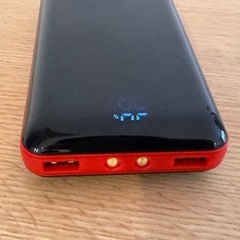 【受取者決定】モバイルバッテリー　災害にも使えるライト付き　25800mAhの画像