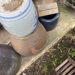 ガーデニング、飾り用壺の画像
