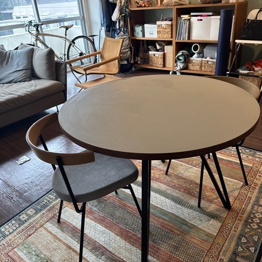 ダイニングチェア　2脚　idee ferret chair 