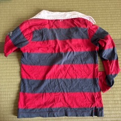 130サイズくらい　TOMMY JEANS 長袖ポロシャツの画像