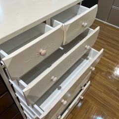 【トレファク神戸南店】ニトリ　6段チェストです‼︎【取りに来られる方限定】の画像