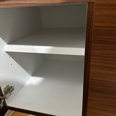(取引交渉中)TVボード キャビネット 棚 ローボード チェスト 収納棚 日焼け傷ありの画像