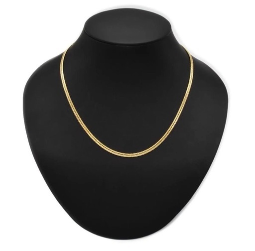 １８金　ネックレス　喜平