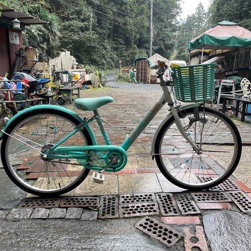 【5624】子供車　ブリヂストン　22インチ　6,100円（防犯・税込）