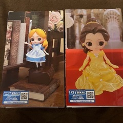 ディズニー　フィギュア　ベル　アリスの画像