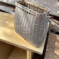 竹製 魚篭 /昔の道具の画像