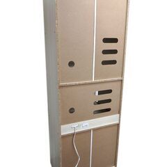 新札幌 ぼん家具 食器棚 W60xD45xH177cm ホワイト系 キッチンボード キッチン収納 No.3657の画像