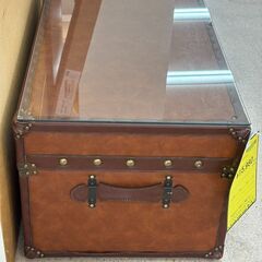 トランクボックス ブラウン 幅90cm×奥行46cm×高さ40cm【ジャングルジャングル岩出店】【B257】和歌山 岩出市 紀の川市 海南市の画像