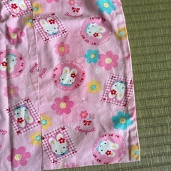 巾着袋　縦45.5cm X 横40cm パジャマ体操着　保育園幼稚園小学校の画像