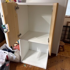 子供部屋用収納　いけあIKEAの画像
