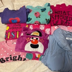お値段の交渉可能です！　お気軽にご連絡ください！　子供服　子ども服　キッズ　ジュニア　洋服　9点セット　まとめ売り　いくつかブランドもあります！　150cmの画像
