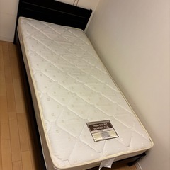 セミダブル　ベッド　スノコタイプの画像