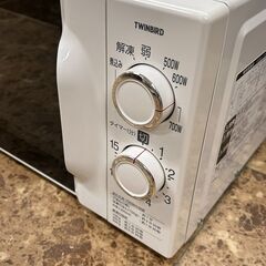 ツインバード/TWINBIRD 電子レンジ DT-D419 2016年製 東日本専用 動作確認済み 札幌 東区 店頭引き取り歓迎の画像