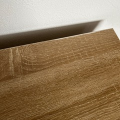 ジャンク扱い　テレビボード 110cm テレビ台  無垢 フラップ扉 北欧風の画像