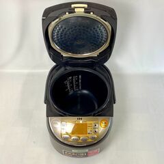 ☆江別市『かいとるどう』★象印 ZOJIRUSHI IH炊飯ジャー 2014年製 NP-VD10 5.5合炊き 極め炊き ブラウンの画像