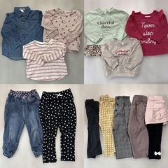 まとめ売り① 90 女の子 秋冬の画像