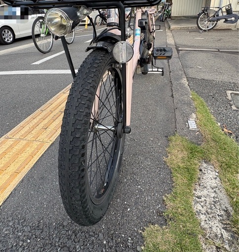 中古20インチ Panasonic電動アシスト自転車　8Ah 大阪