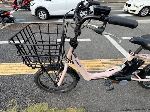 中古20インチ Panasonic電動アシスト自転車　8Ah 大阪