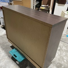 💥激安💥🙌早い物が勝ち🙌❗️倉庫解放特別価格❗️取りに来られる方限‼️定チェスト 収納タンス 整理たんす 整理ダンス 幅120 4段 木製 ナチュラル の画像