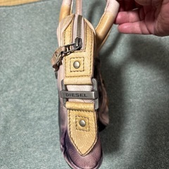 DIESEL本革手提げばっバッグの画像