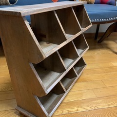 木製ラックの画像