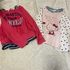お値段の交渉可能です！お気軽にご連絡ください！　子供服　子ども服　洋服　キッズ　ジュニア　130cm 140cm ダウン　パーカー　ワンピース　8点セット　まとめ売り　ブランドもいくつかあります！　の画像