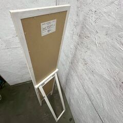 【ジモティ限定特価】スタイルミラー ロッジ M-2432 姿見 美品 ミラー 鏡 Y2336の画像