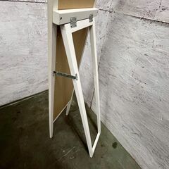 【ジモティ限定特価】スタイルミラー ロッジ M-2432 姿見 美品 ミラー 鏡 Y2336の画像