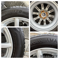 スタッドレスタイヤ　ホイールセット　155/65R14の画像