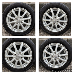 スタッドレスタイヤ　ホイールセット　155/65R14の画像
