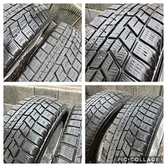 スタッドレスタイヤ　ホイールセット　155/65R14の画像