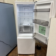 I383 🌈 ジモティー限定価格！ 2024年製の美品♪ TOSHIBA 冷蔵庫 (170L) ⭐ 動作確認済 ⭐ クリーニング済の画像