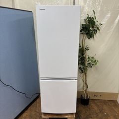 I383 🌈 ジモティー限定価格！ 2024年製の美品♪ TOSHIBA 冷蔵庫 (170L) ⭐ 動作確認済 ⭐ クリーニング済の画像