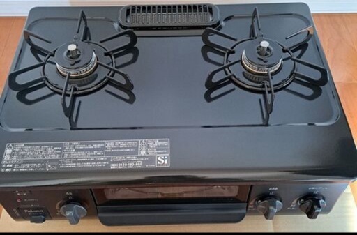 2023年10月末購入　パロマ　ガスコンロ　都市ガス用　IC-S37-R（2023年製