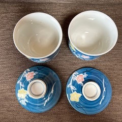 茶碗蒸し茶碗2つセットの画像