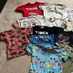 100センチ　Tシャツ　12枚の画像