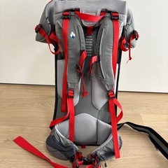 mont-bell ベビーキャリア レッド×グレーの画像