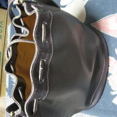 トラサルディーの皮のバッグの画像