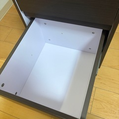 ニトリ ワゴン(ザッキー 40 DBR)の画像