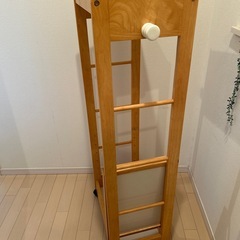 服・バック掛けラックの画像