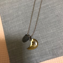 シルバーネックレスの画像