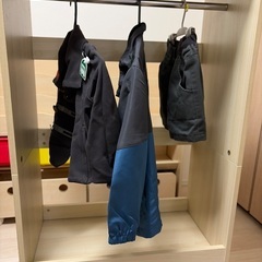 子供用ハンガーラック　差し上げますの画像